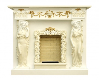 Мраморный биокамин Барокко Мраморный биокамин Барокко