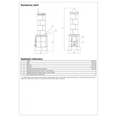 Печь-камин ABX VALDEK (зеленый)