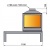 Отопительная печь Liseo Castiron LCI 5 GDF Table, двусторонняя Отопительная печь Liseo Castiron LCI 5 GDF Table, двусторонняя