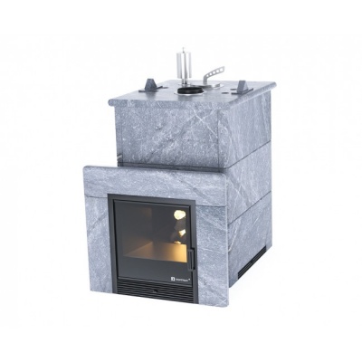 Печь для бани ИзиСтим Анапа в полноценном кожухе из талькохлорита сталь AISI 321 Печь для бани ИзиСтим Анапа в полноценном кожухе из талькохлорита сталь AISI 321