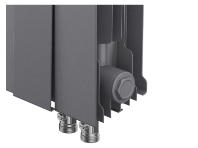 Радиатор Royal Thermo PianoForte 500 /Silver Satin - 4 секц. VDR