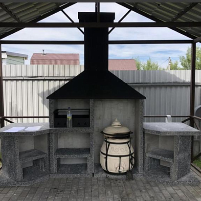 Барбекю тандыр со столами