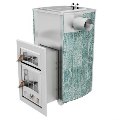 Печь для бани дровяная ИнжКомЦентр ВВД Чародейка Русский пар в змеевике