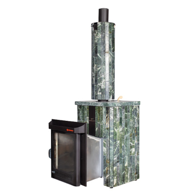 Дровяная печь Ферингер Квадра ПФ в облицовке Змеевик наборный, до 25 м³ Дровяная печь Ферингер Квадра ПФ в облицовке Змеевик наборный, до 25 м³