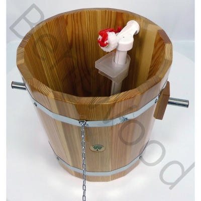 Обливное устройство BentWood 12л из лиственницы натуральной