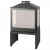 Отопительная печь Liseo Castiron LCI 5 GFLR Stove, два боковых стекла Отопительная печь Liseo Castiron LCI 5 GFLR Stove, два боковых стекла