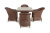 Обеденная группа 4SIS Фредо Цвет: коричневый