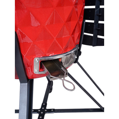 Гриль керамический Diamond Egg XL PRO Цвет: красный