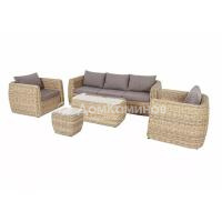 Комплект садовой мебели 4SIS Кальяри (гиацинт) Цвет: соломенный