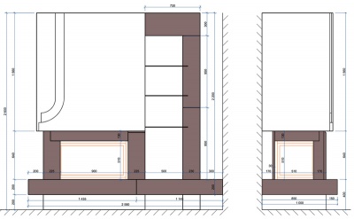 Каминная облицовка Sunhill Brno 2