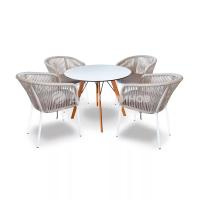 Обеденная группа 4SIS Франческо Цвет: бежевый