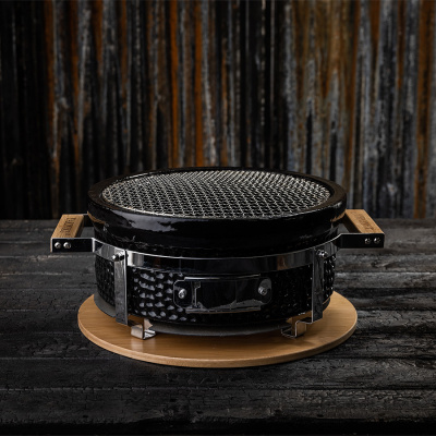 Керамический круглый настольный гриль Yakiniku Shichirin Керамический круглый настольный гриль Yakiniku Shichirin