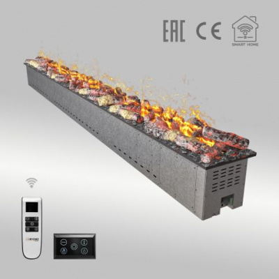 Паровой электрокамин Airtone Vepo 3000 с дровами