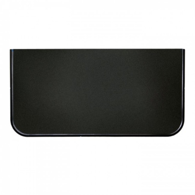 Предтопочный лист Вулкан VPL073-R9005, 400х600, черный