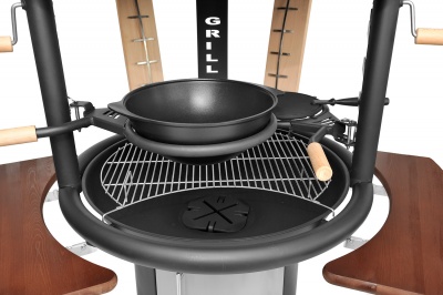 Гриль дровяной Fireline BBQ