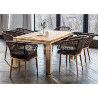 Обеденная группа 4SIS Мадейра 6-местная со стульями Марсель Цвет: коричневый