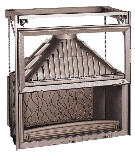 Каминная топка INVICTA 1100 Гранд Визьон контргруз