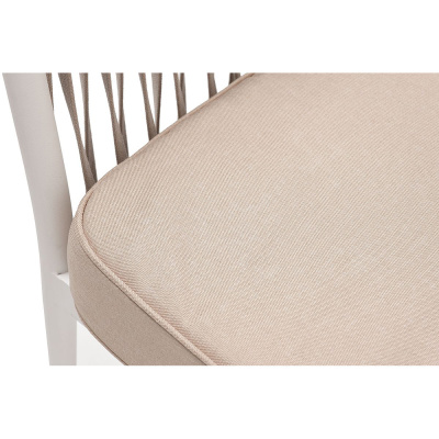 Диван 4SIS Касабланка 2-местный из роупа Цвет: светло-серый, светло-коричневый Диван 4SIS Касабланка 2-местный из роупа Цвет: светло-серый, светло-коричневый