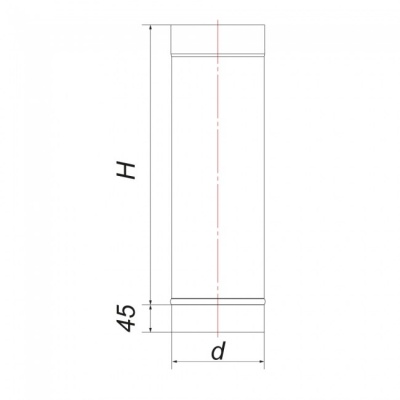 Труба Вулкан VBR L500 D200