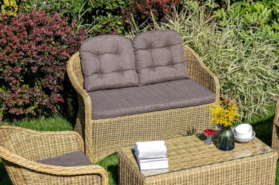 Комплект садовой мебели 4SIS Равенна Цвет: соломенный Комплект садовой мебели 4SIS Равенна Цвет: соломенный