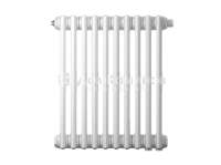 Радиатор труб. Zehnder Charleston Retrofit 3057, 06 сек.1/2 ниж.подк. RAL9016 (кроншт.в компл)