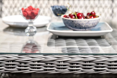 Обеденная группа 4SIS Катания на 6 персон Цвет: графит