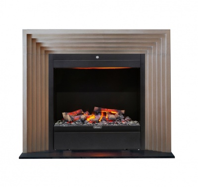 Мраморный электрокамин Хай Тек